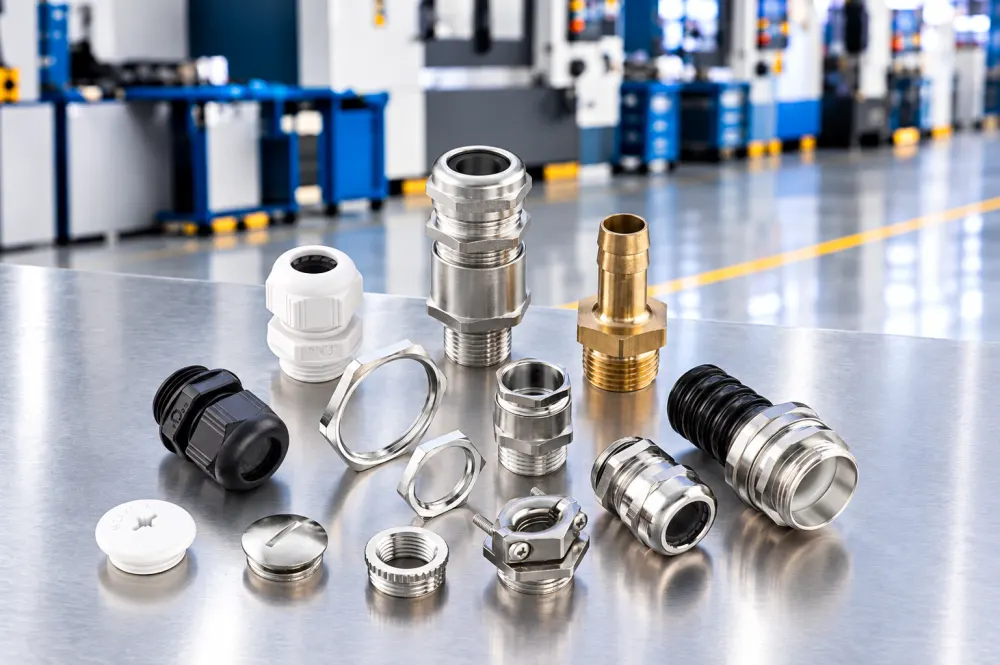 Geissel cable gland at the Pune manufacturing facility