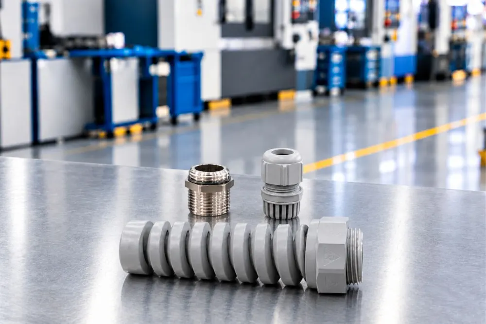 Geissel cable gland at the Pune manufacturing facility