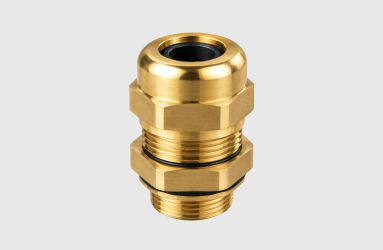Metallic cable gland